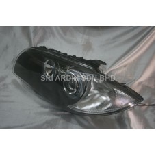 BMW E87 04-06 Black Projector Headlamp w Ring BMW E87 04-06 Black Projector Headlamp w Ring